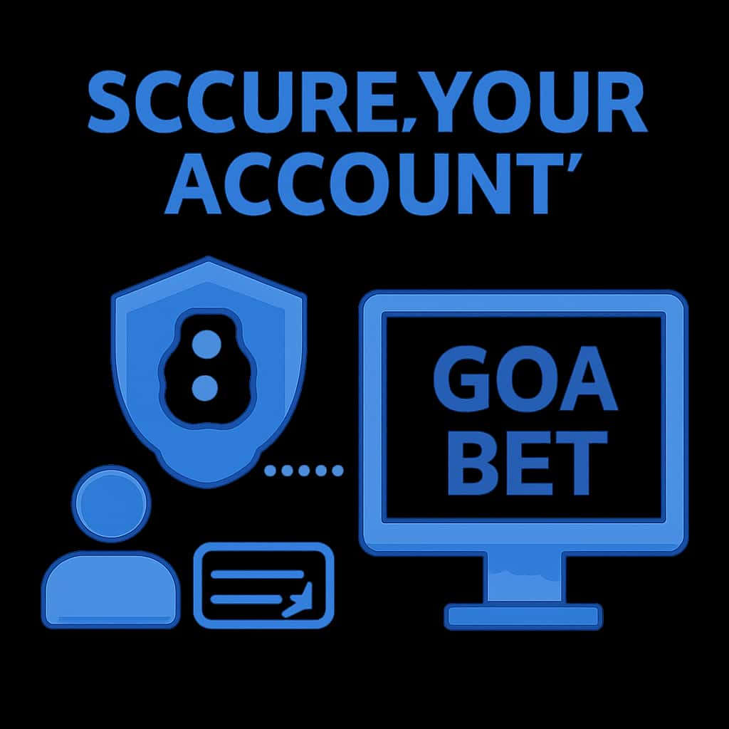 An educational diagram illustrating secure practices for Goa Bet account.