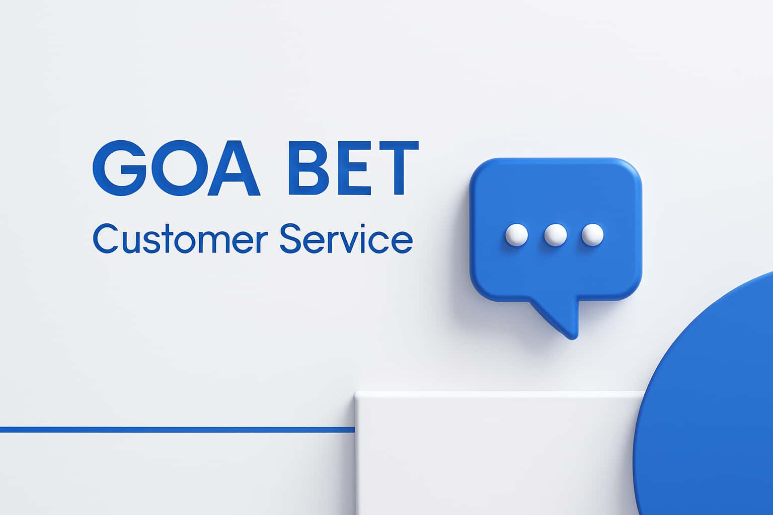 Goa Bet Customer Service Interface